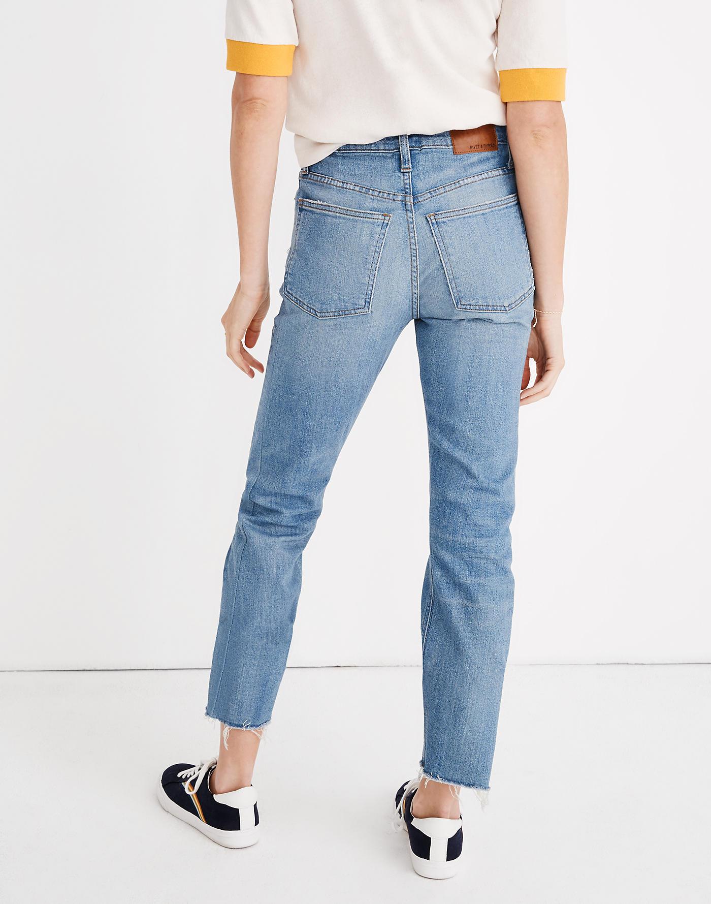 Madewell Denim Rivet & Thread Perfect Vintage Jeans in Blue Lyst