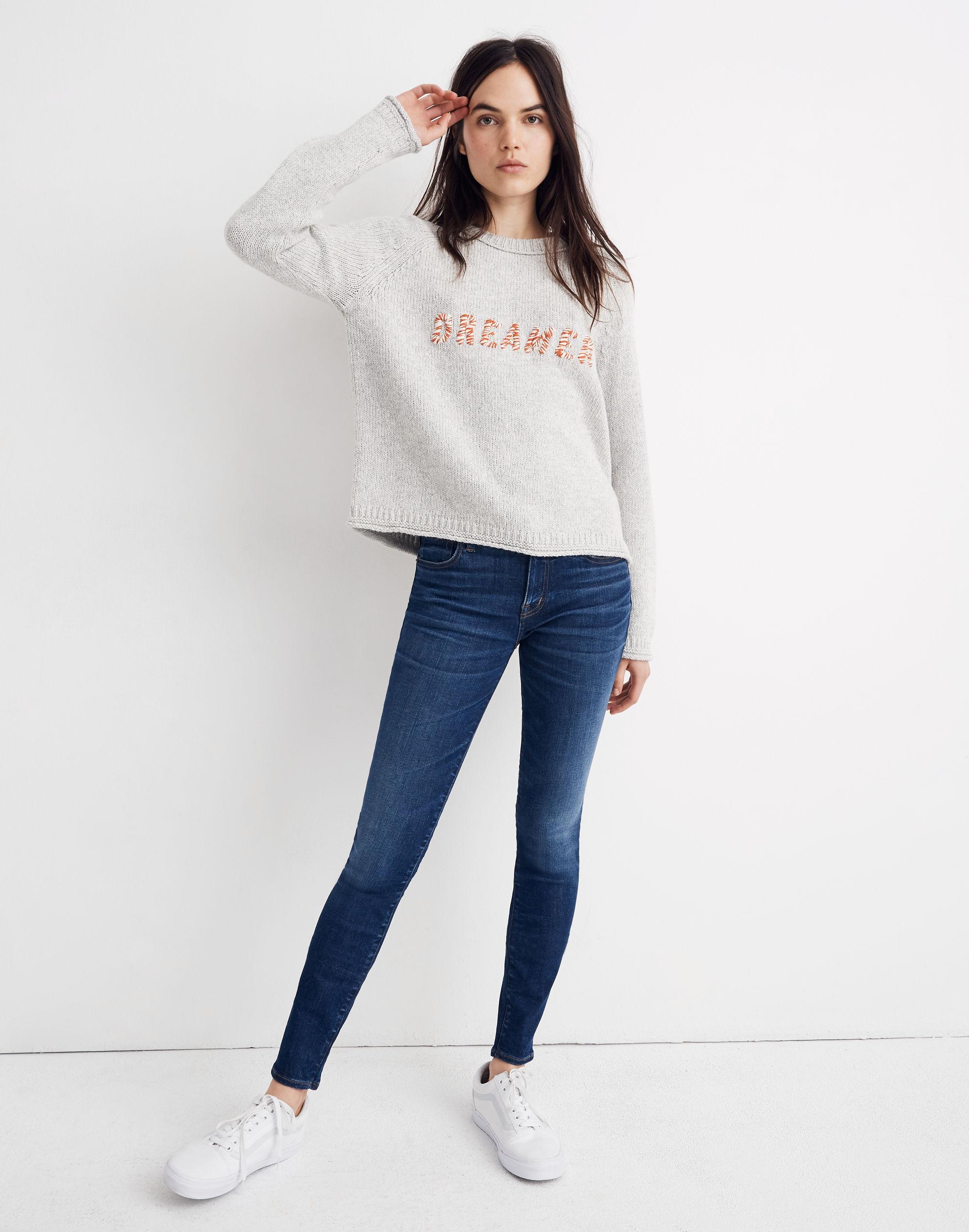MW Dreamer Embroidered Keaton Pullover Sweater in Blue Lyst Canada
