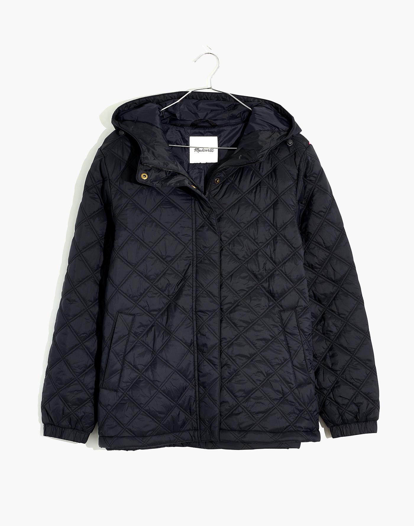 MW Airpuff Quilted Packable Puffer Jacket in Black | Lyst