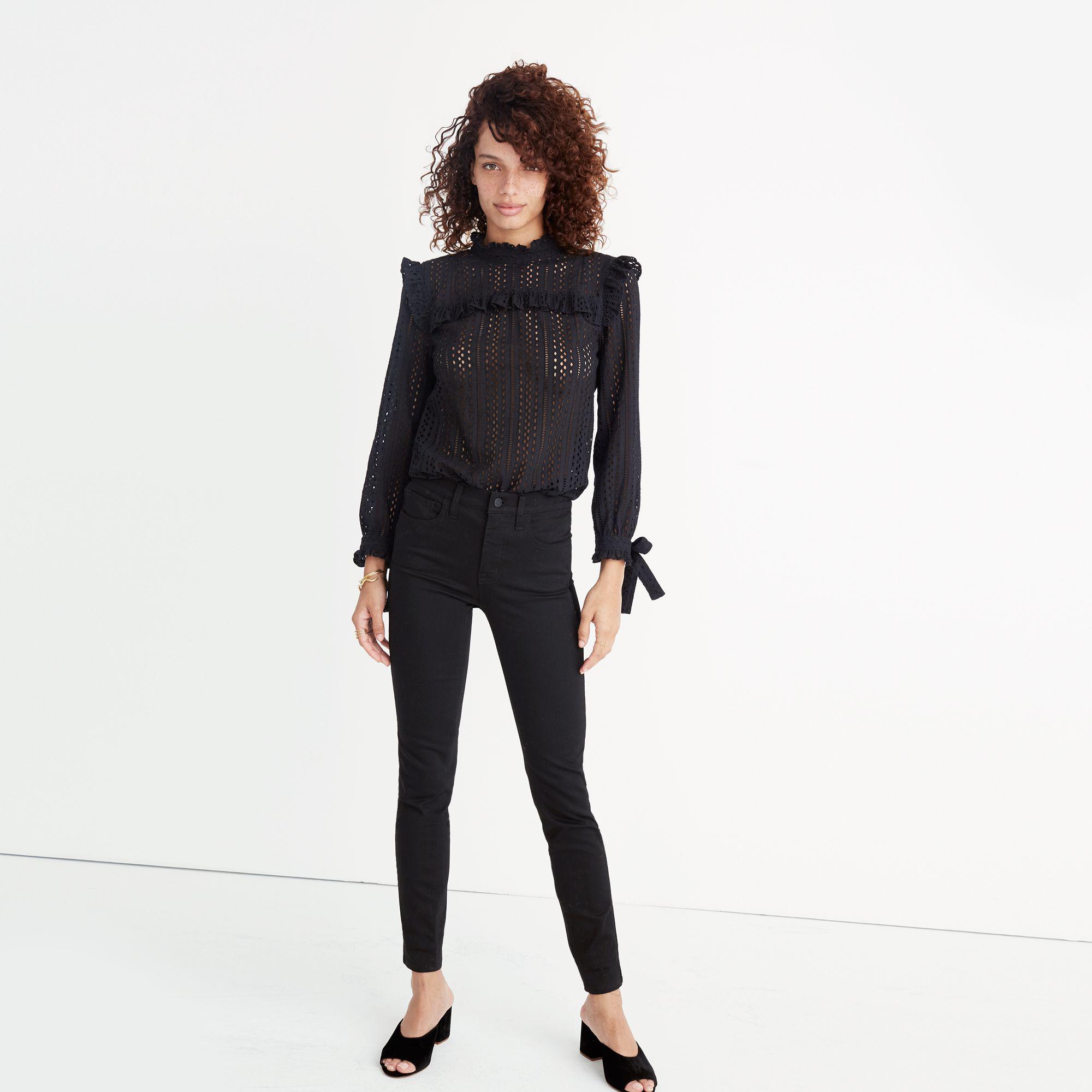 madewell tuxedo stripe jeans