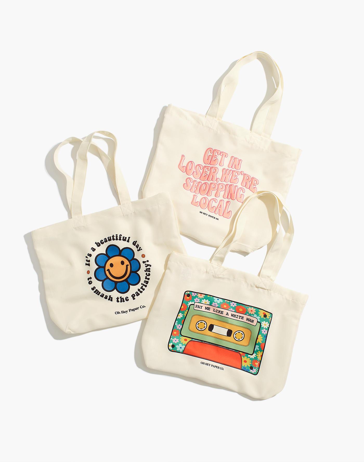 Local tote bags cheap