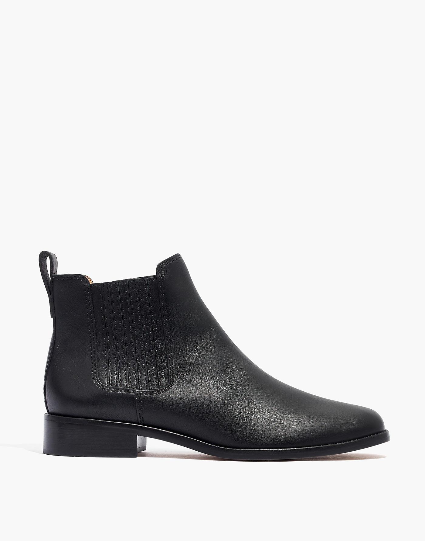 madewell the ivy chelsea boot in leather
