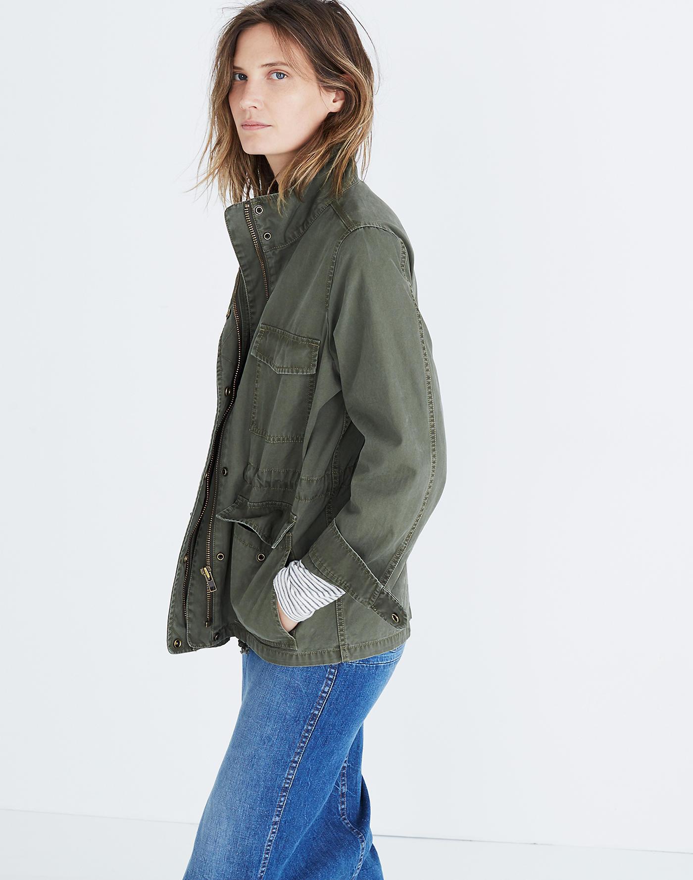 madewell green jacket