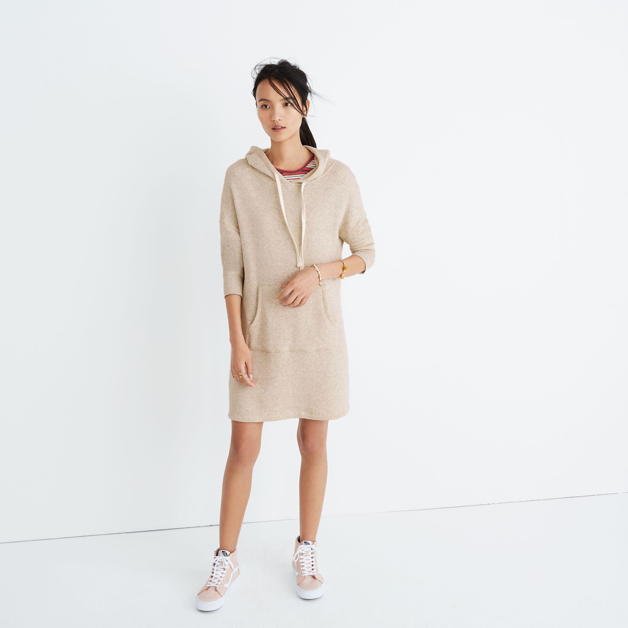 madewell sweatshirt dress