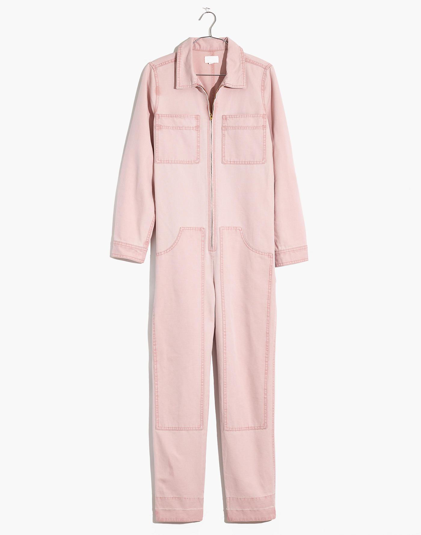 Madewell Cotton X Dickies® Zip Coverall Jumpsuit in Pink Lyst