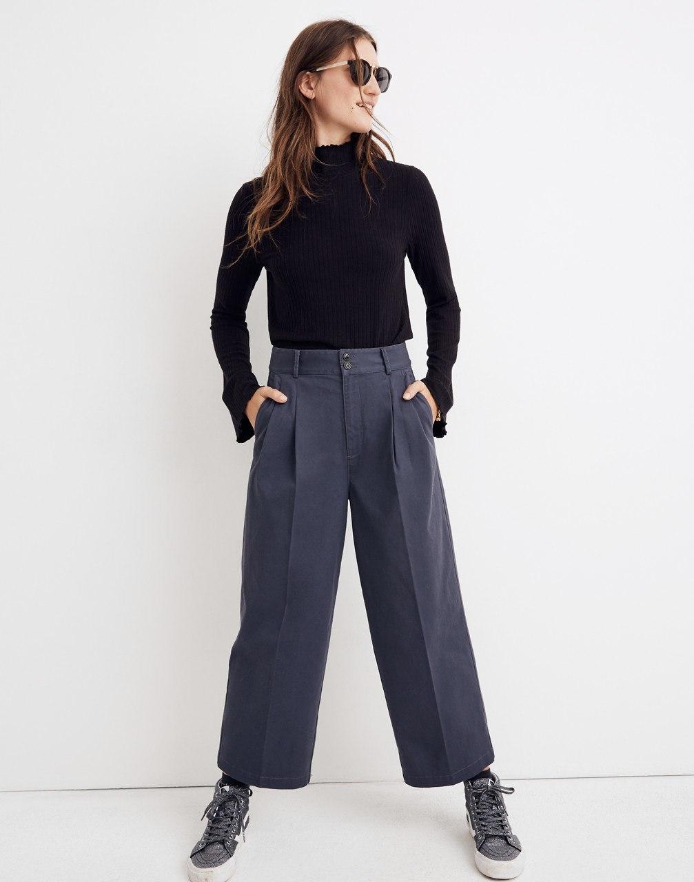 Madewell Pleated Wide Leg Pants Hotsell 