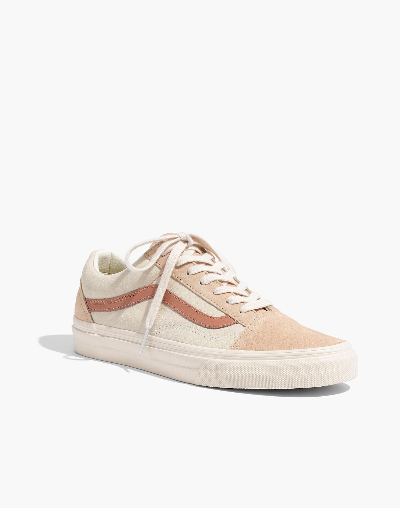 Madewell X Vans Unisex Old Skool Lace-up Sneakers In Colorblock in Natural - Lyst