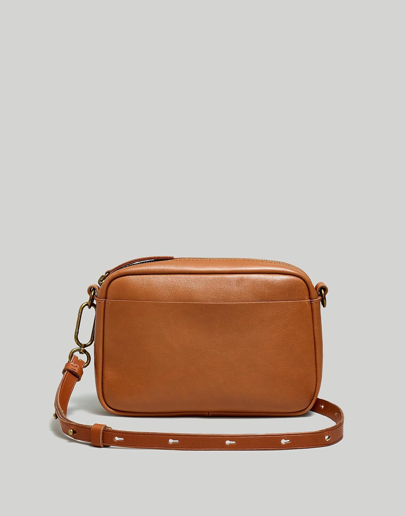 MW The Leather Carabiner Medium Crossbody Bag in Brown Lyst