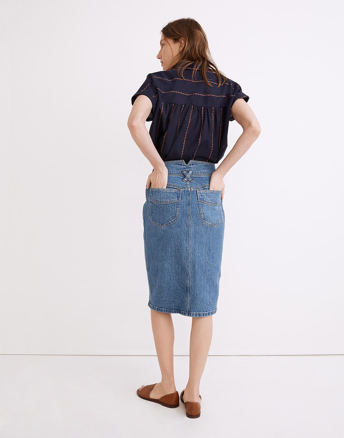 Western midi skirt 2025