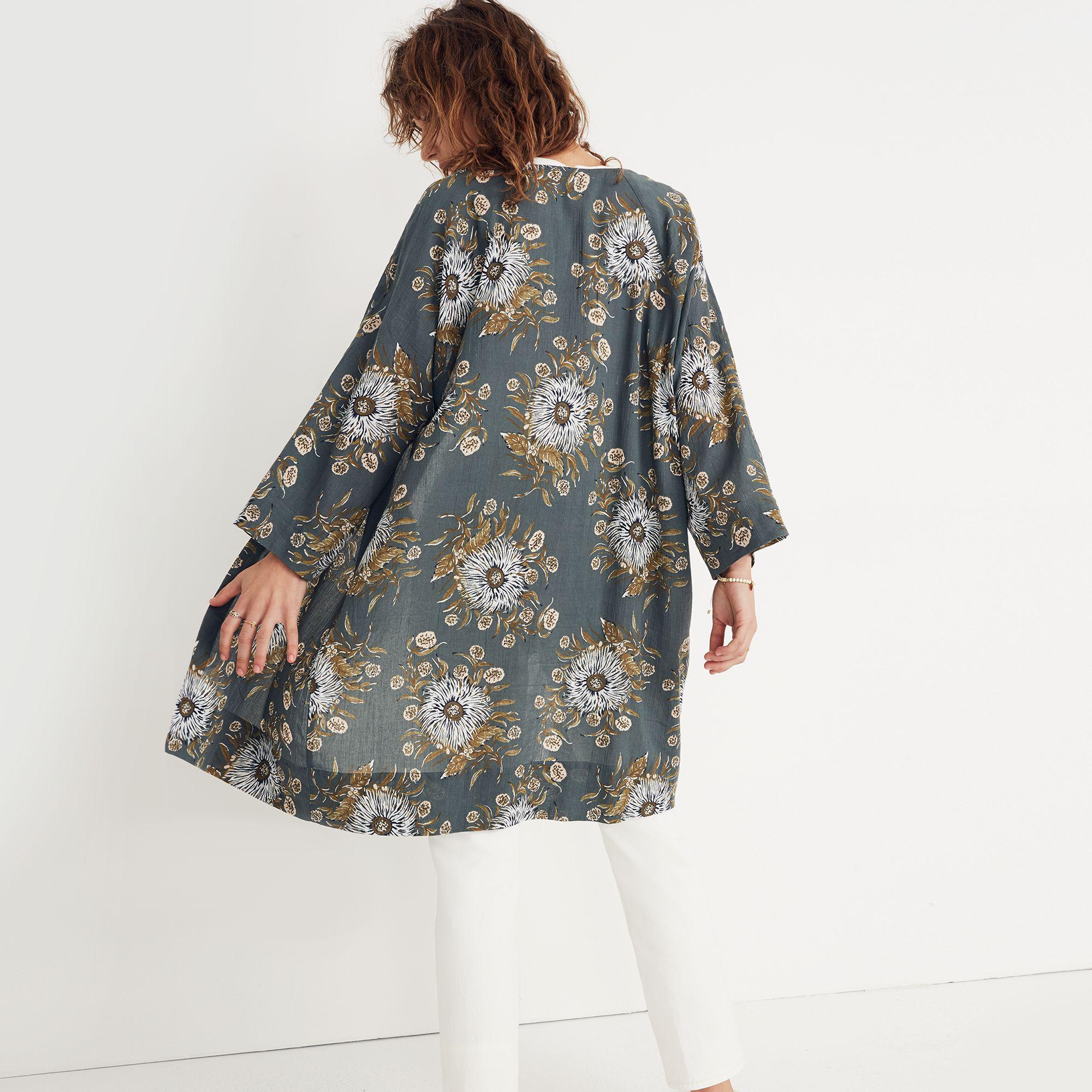 madewell short robe jacket