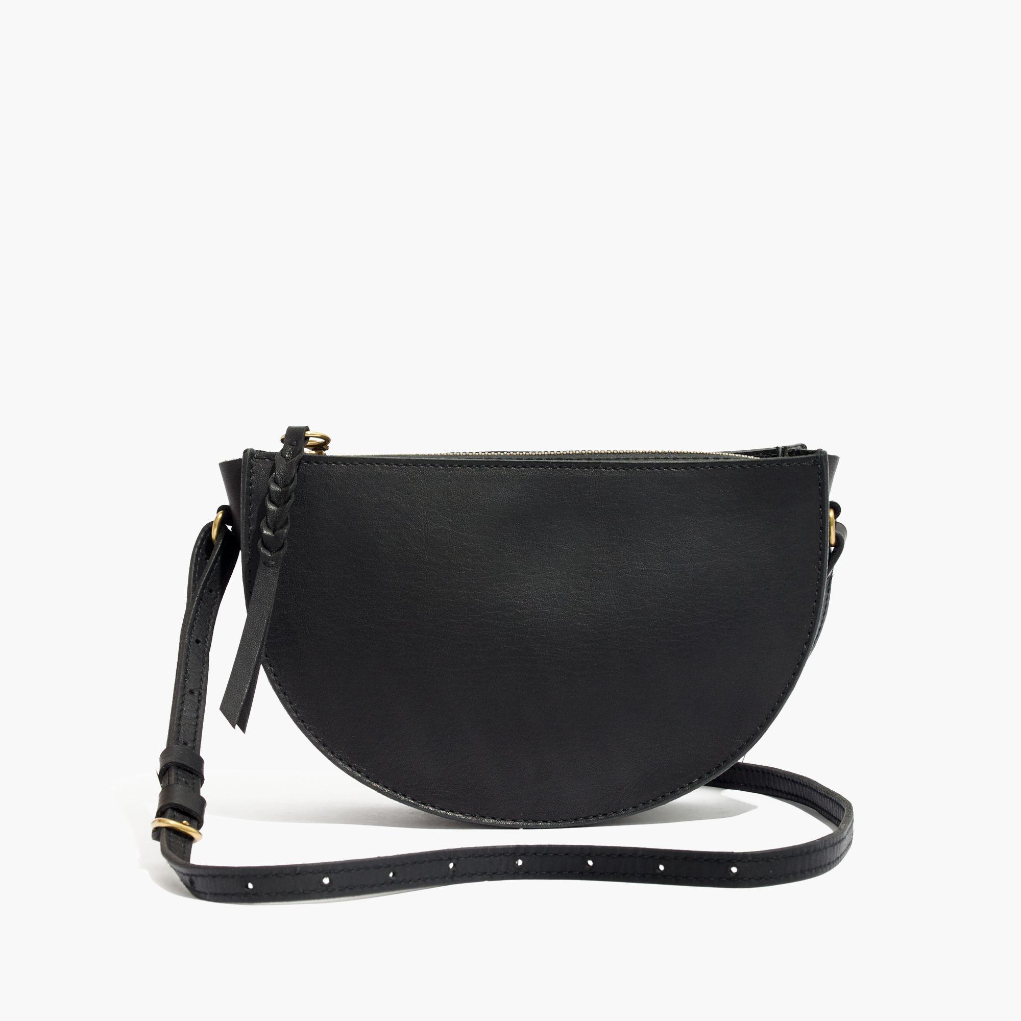 Madewell Leather The Juniper Crossbody Bag in Black Lyst