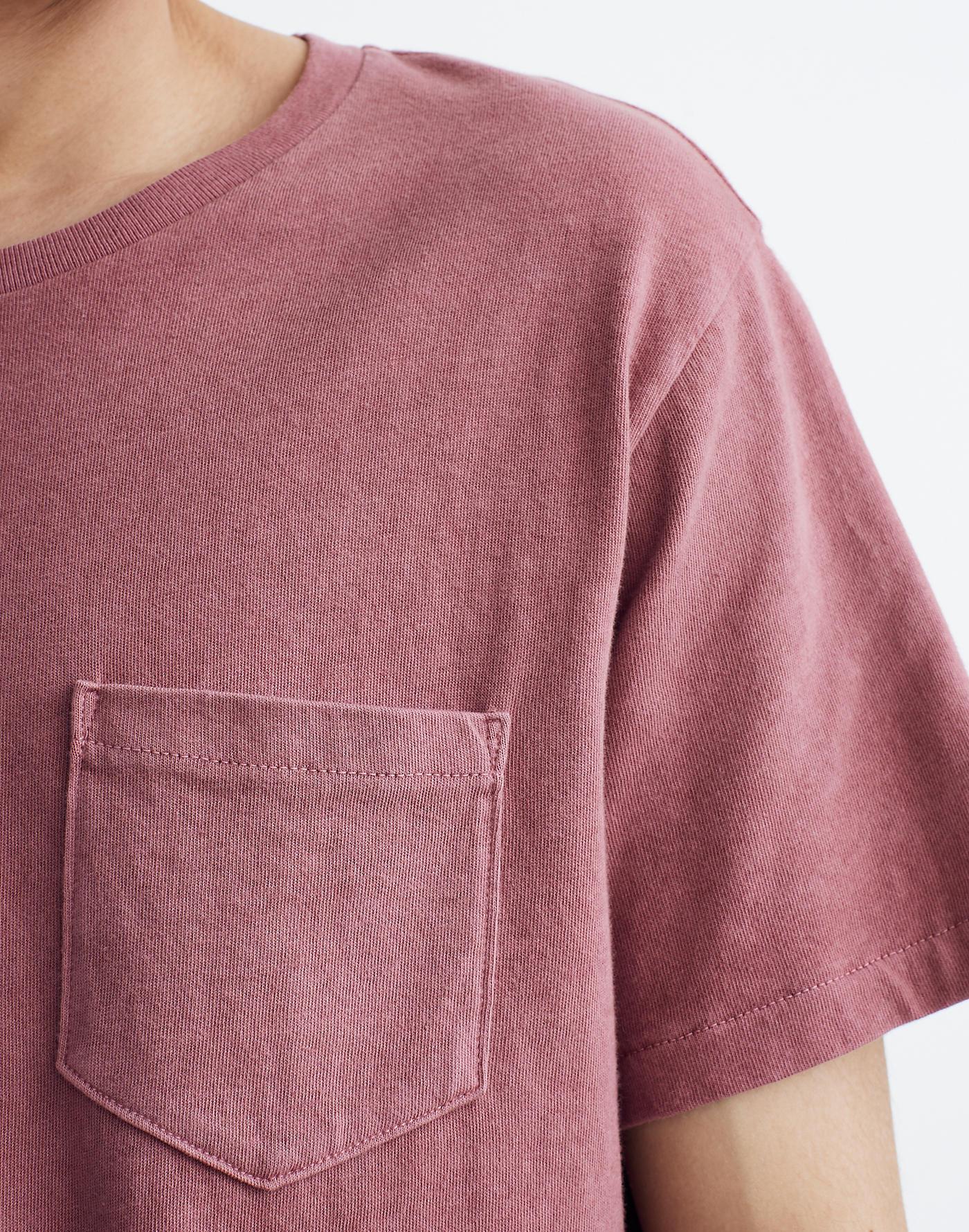 crewneck pocket tee