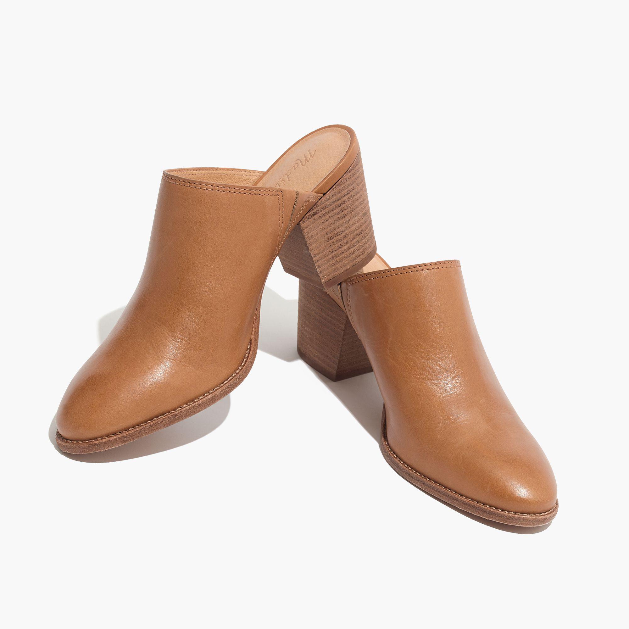Madewell harper mule amber brown Clearance