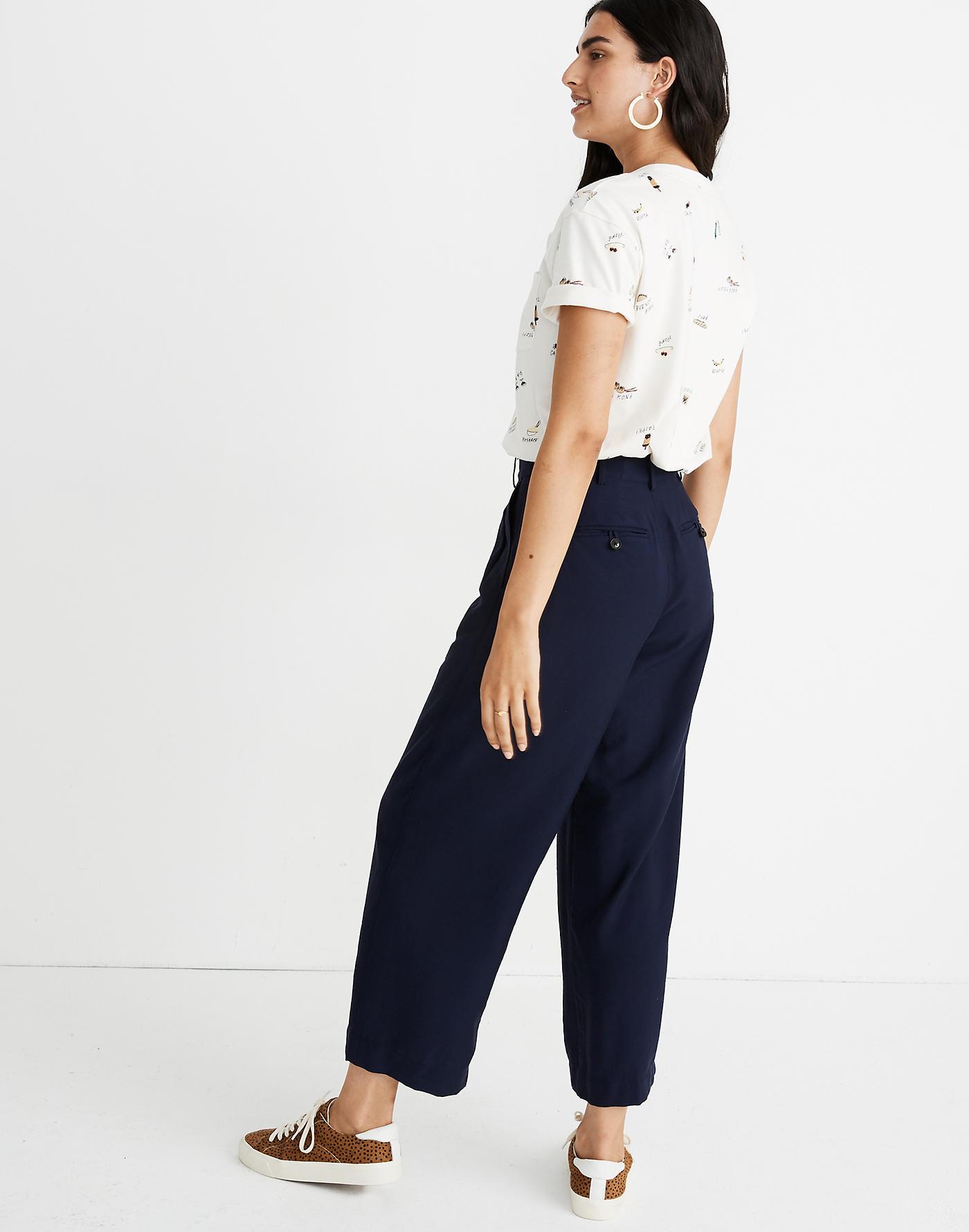 Madewell Synthetic Drapey Pleated Wide 