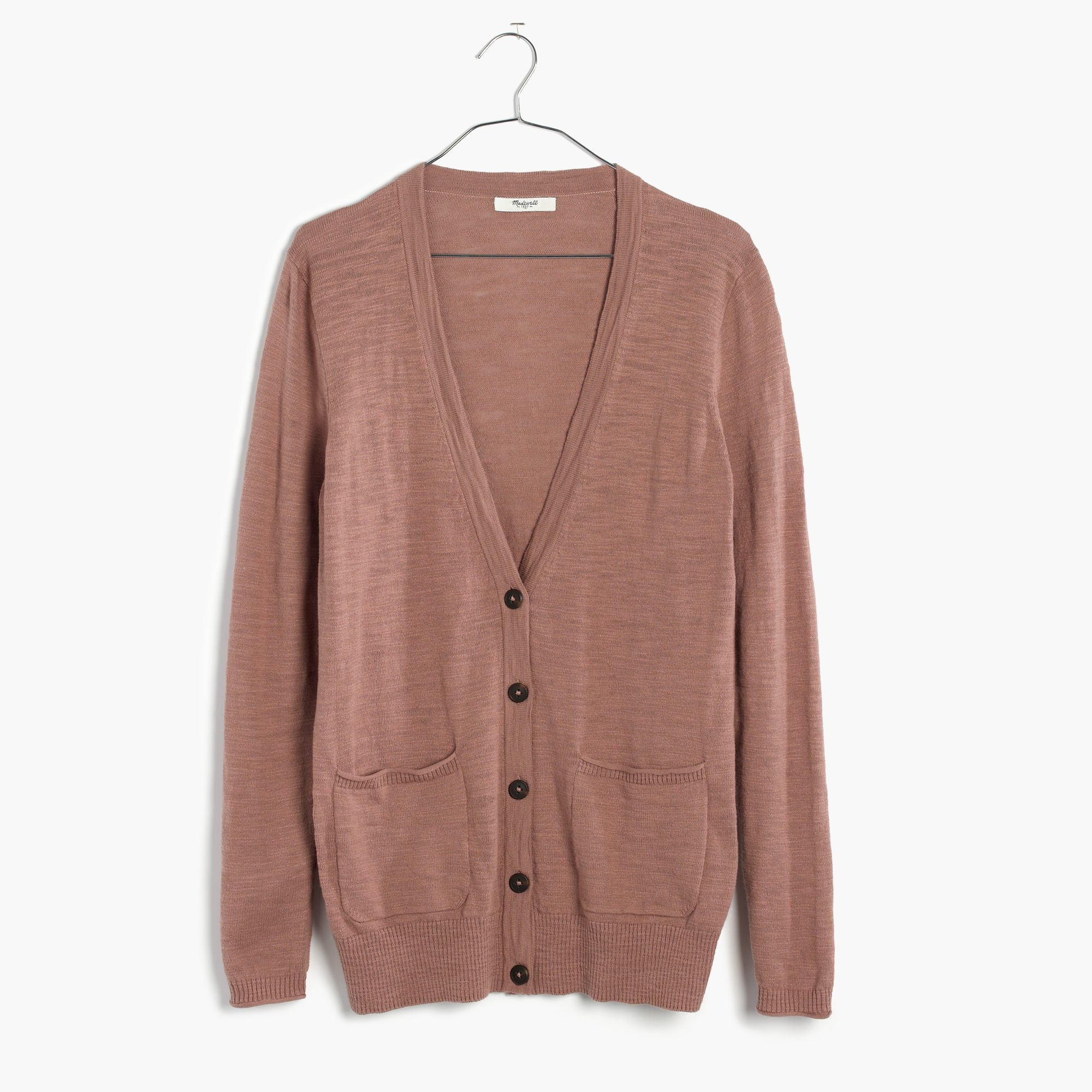 madewell cotton cardigan