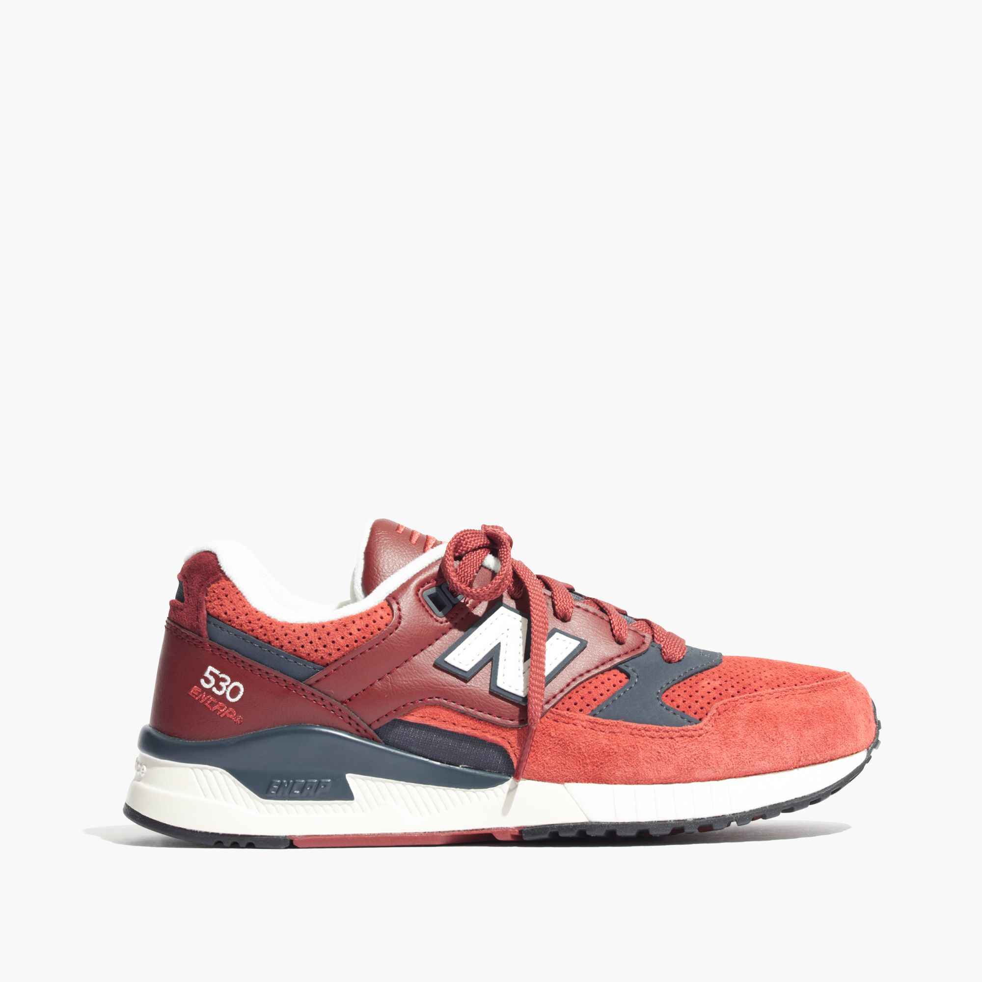 Madewell Suede New Balance® 530 Sneakers in Red for Men - Lyst