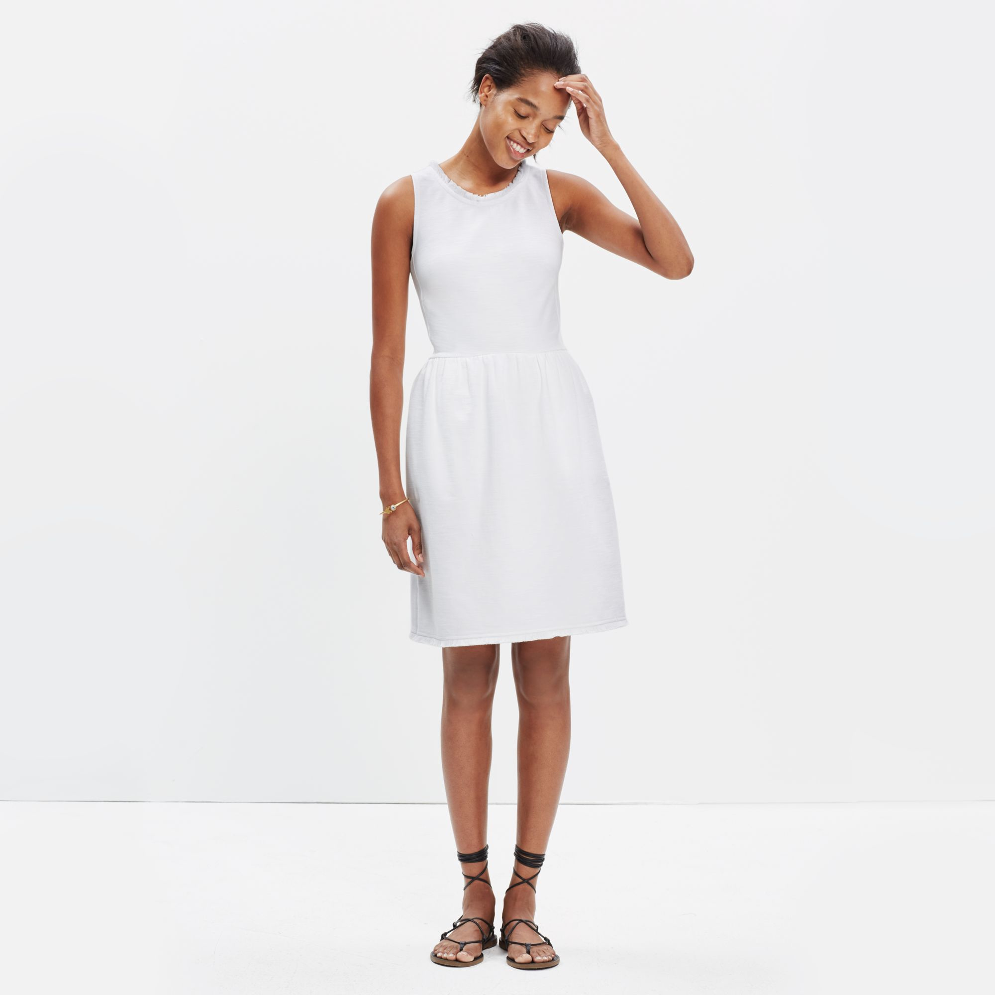 madewell white dress