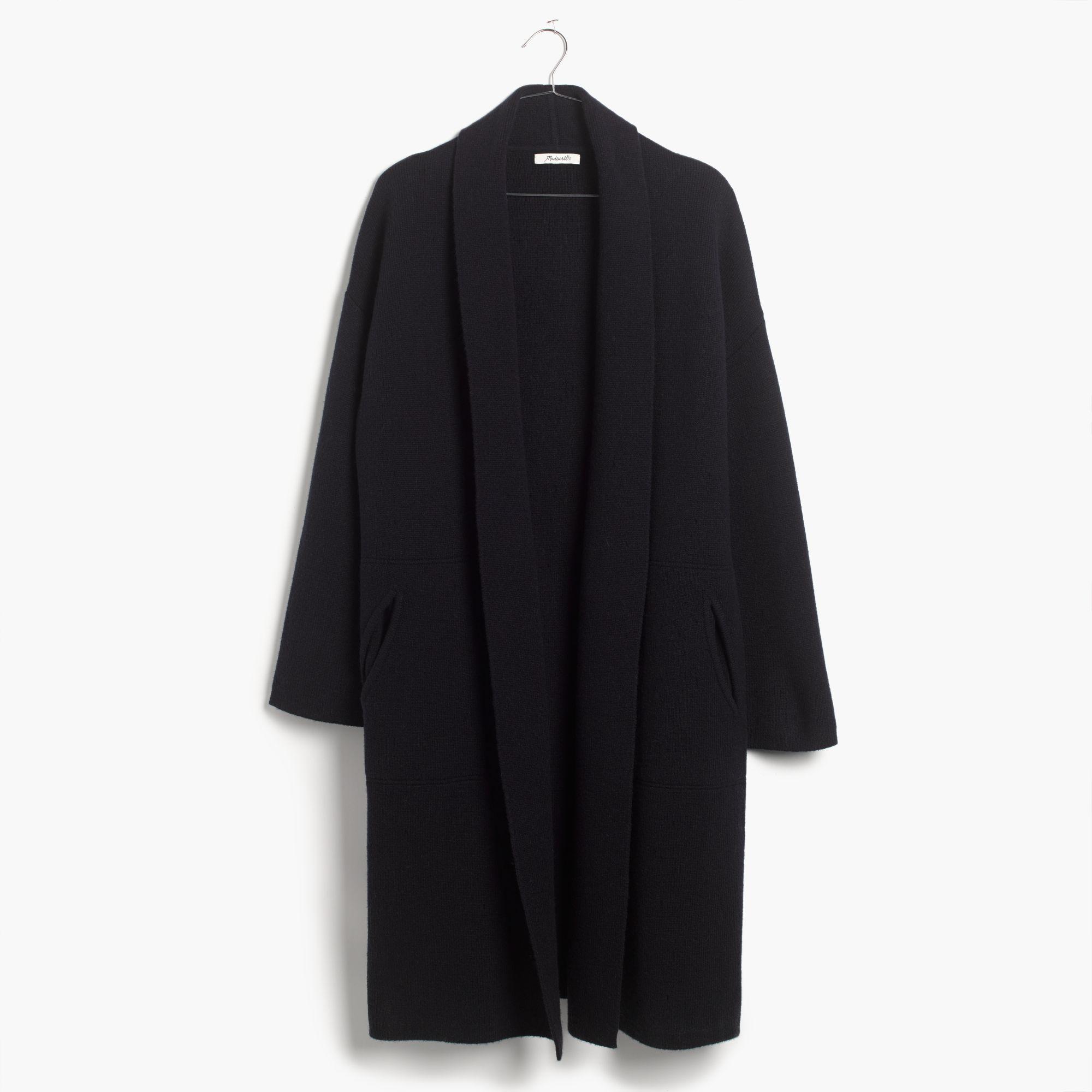 madewell rivington sweater coat