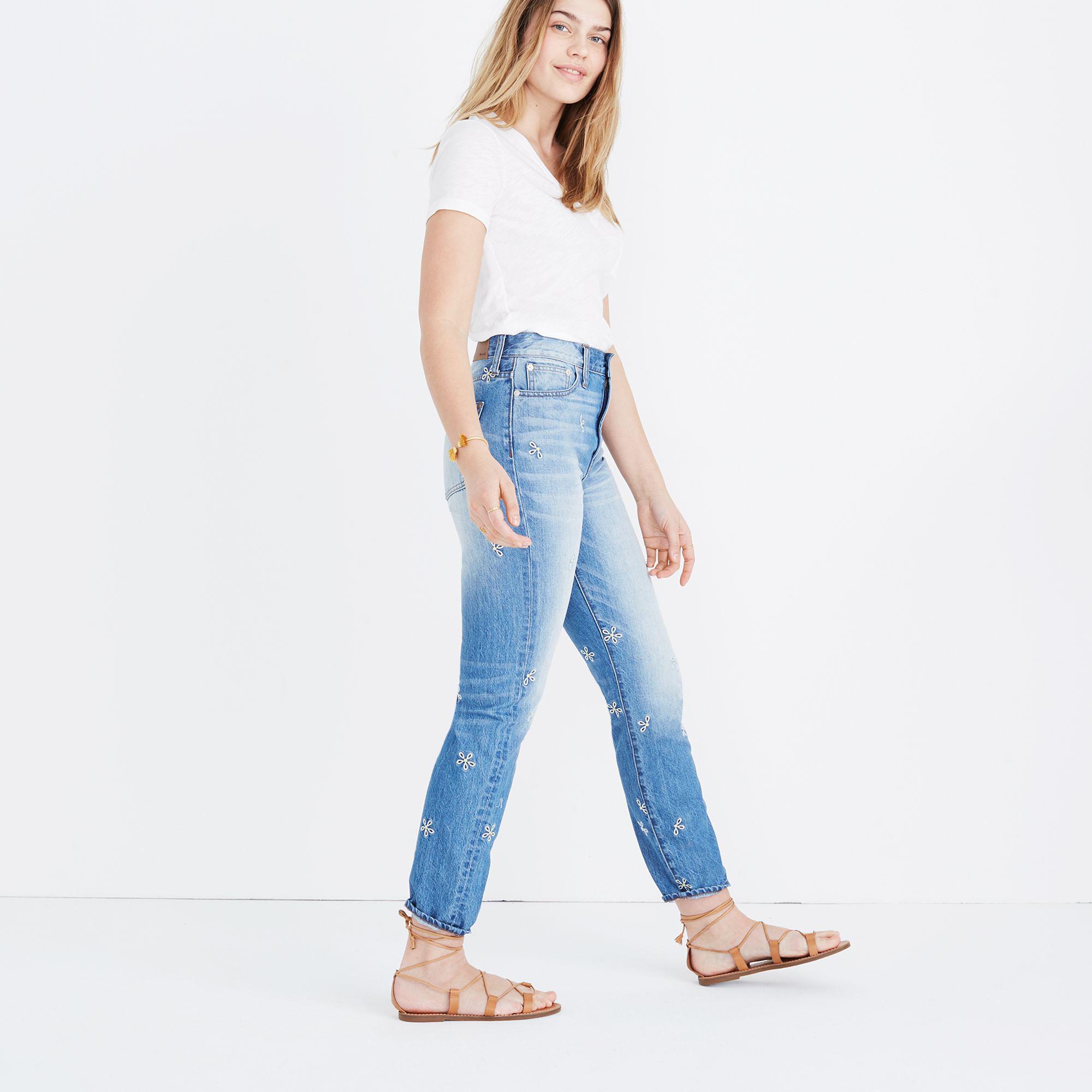 Summer Jean: Daisy Embroidered Edition 
