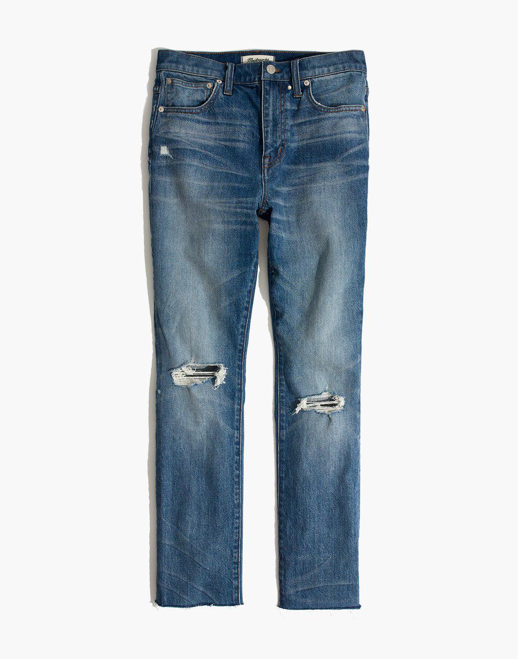 high rise slim crop boyjean