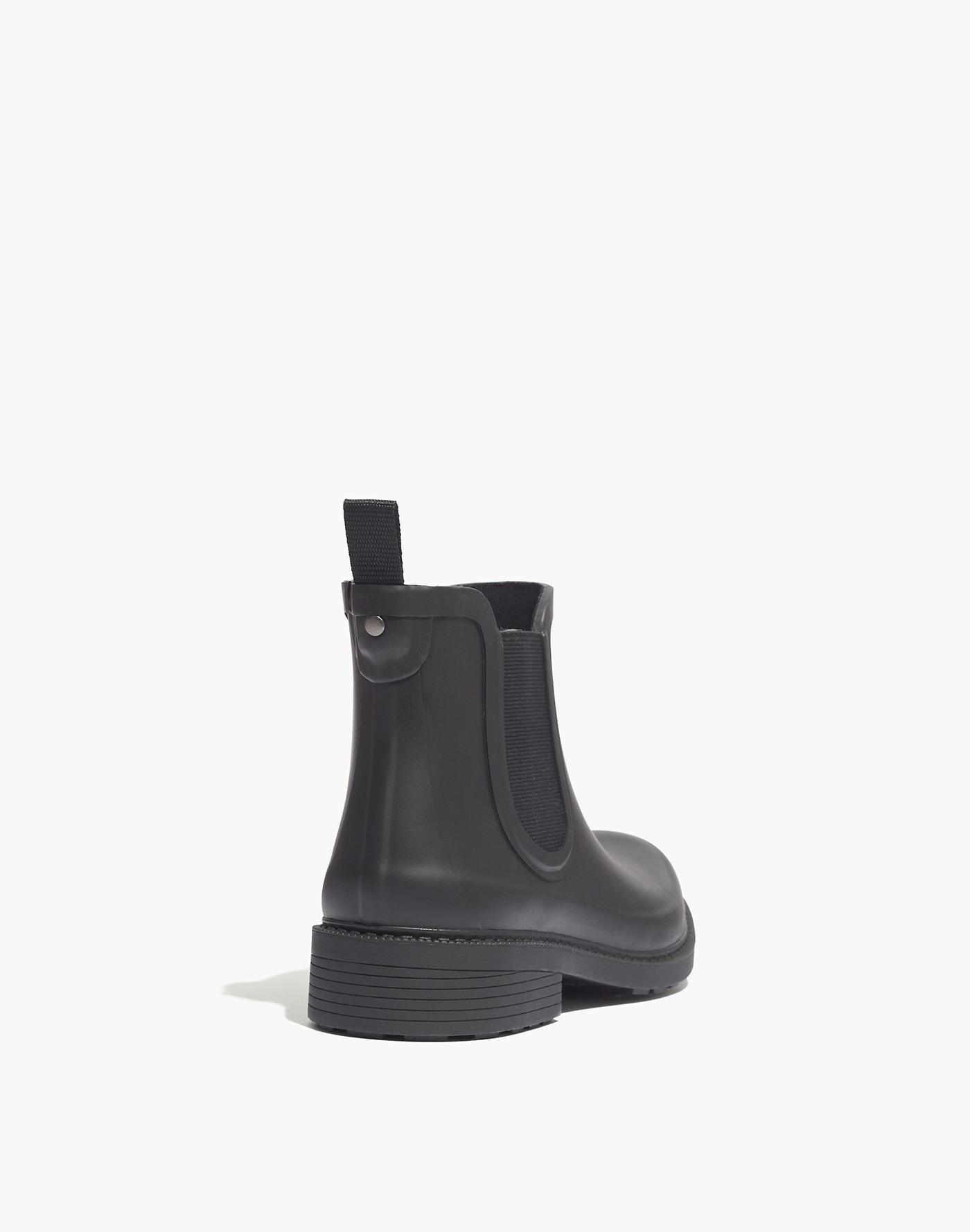 Madewell Cotton The Chelsea Rain Boot in Black - Lyst