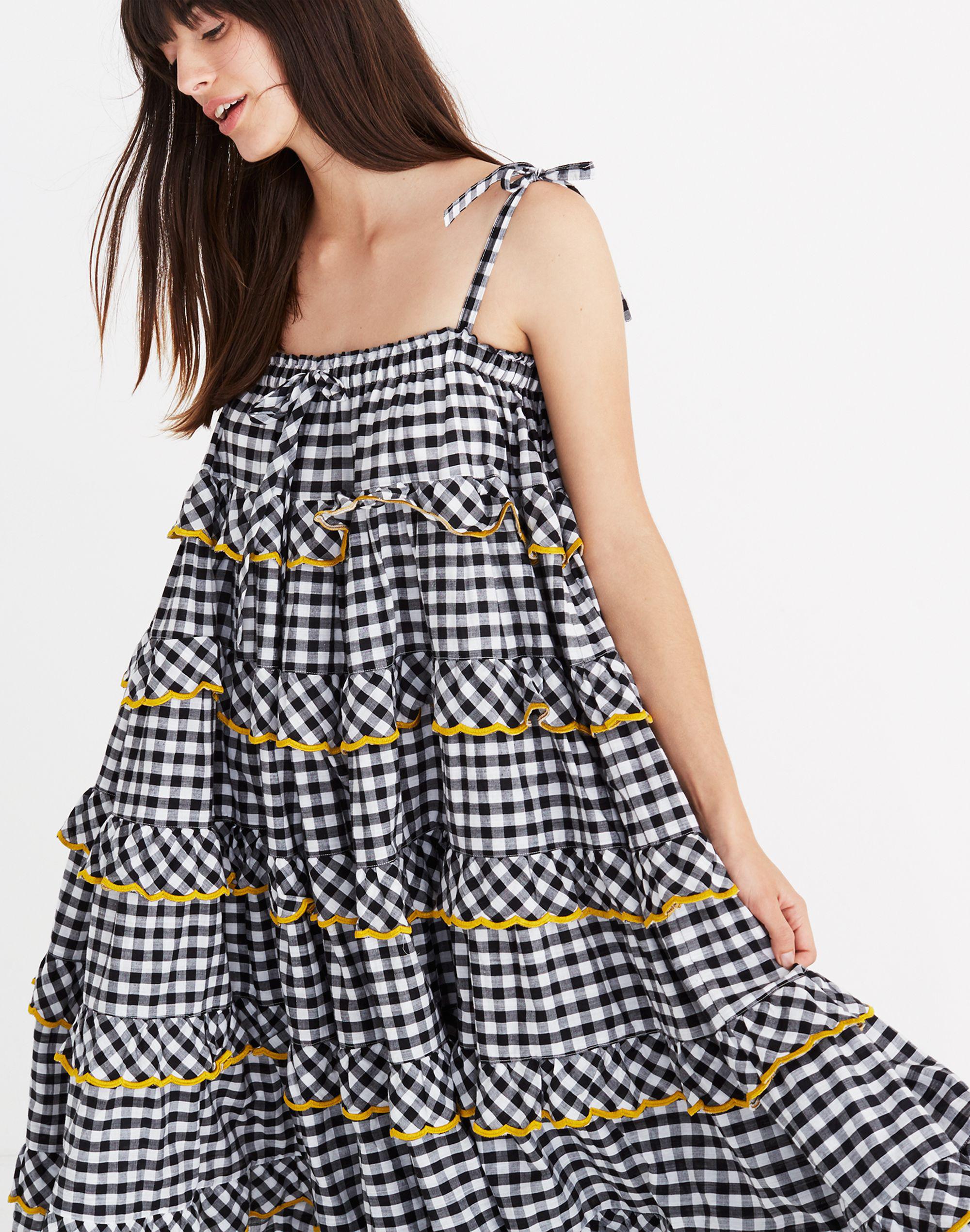 innika choo gingham dress