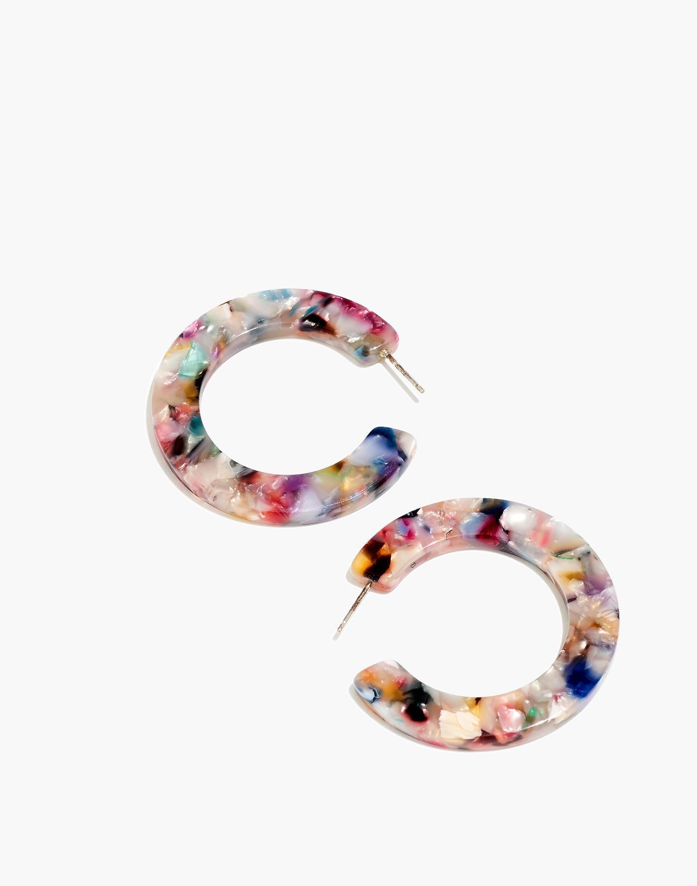 Madewell enamel rainbow earrings deals