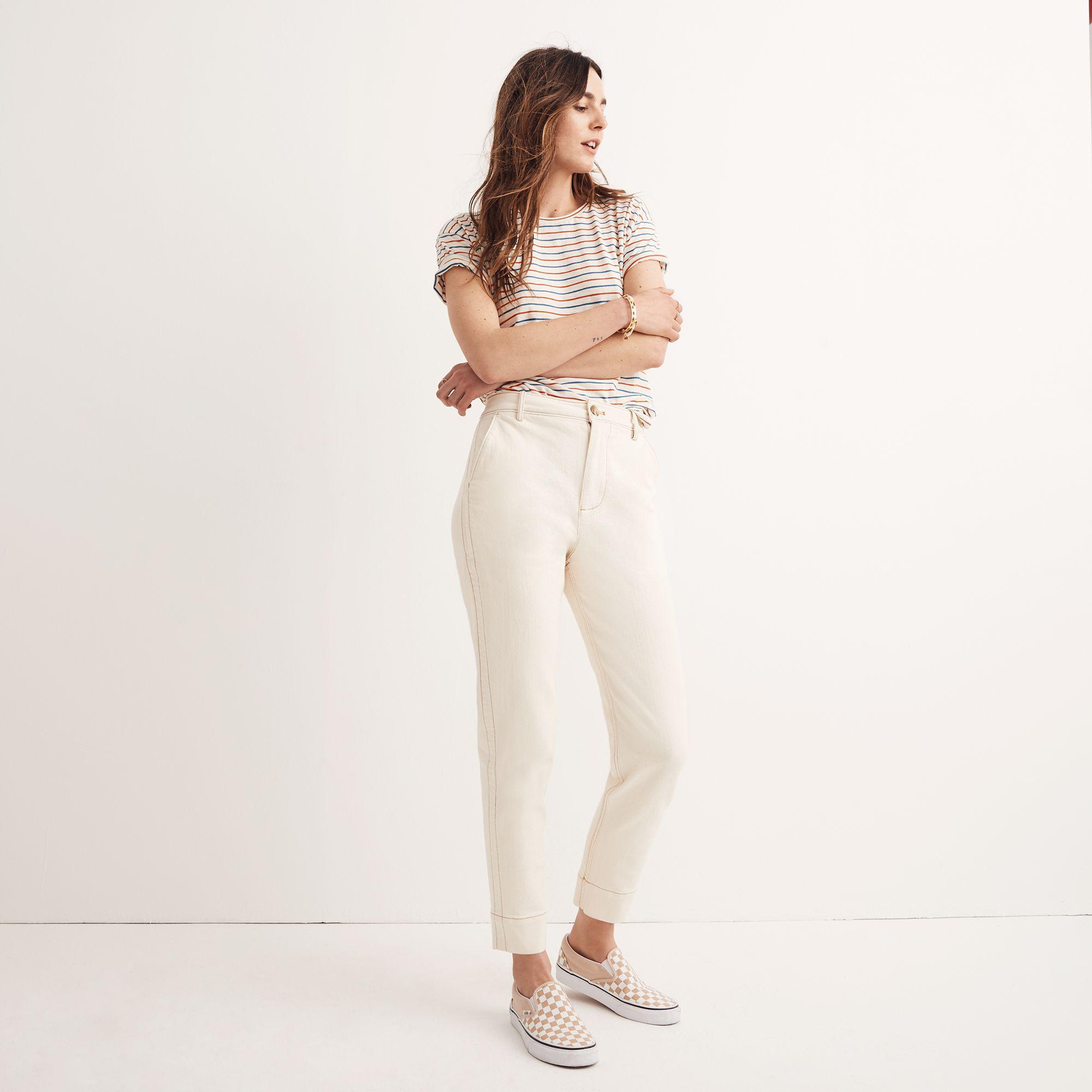 madewell tapered jeans