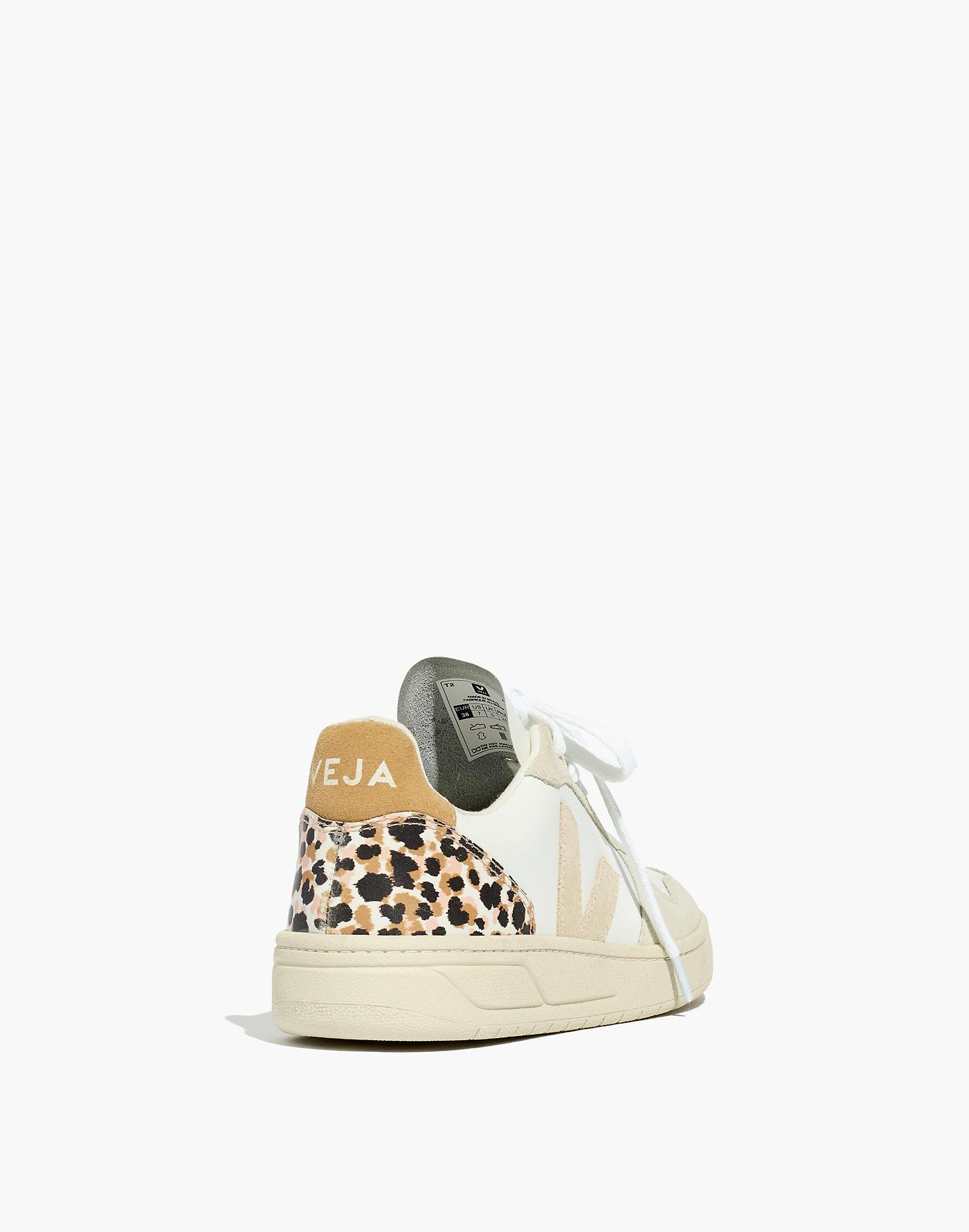 MW Madewell X Vejatm V-10 Sneakers In Animal Print Leather | Lyst