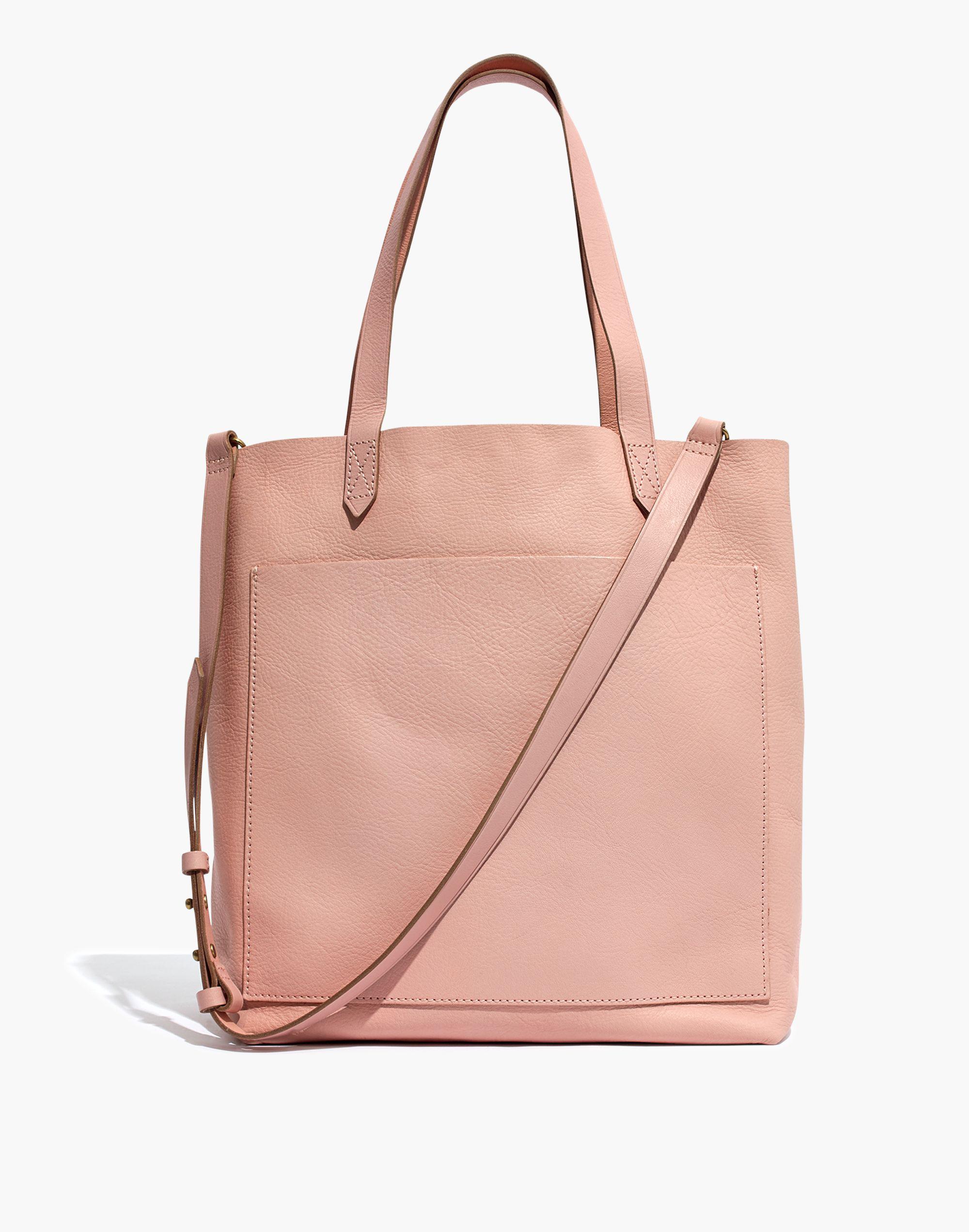 madewell transport tote pink