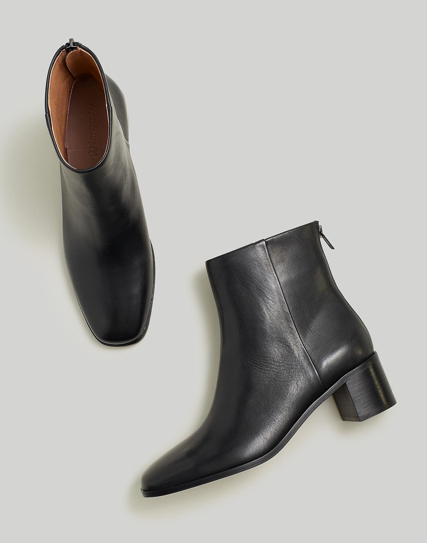 elsham leather ankle boots