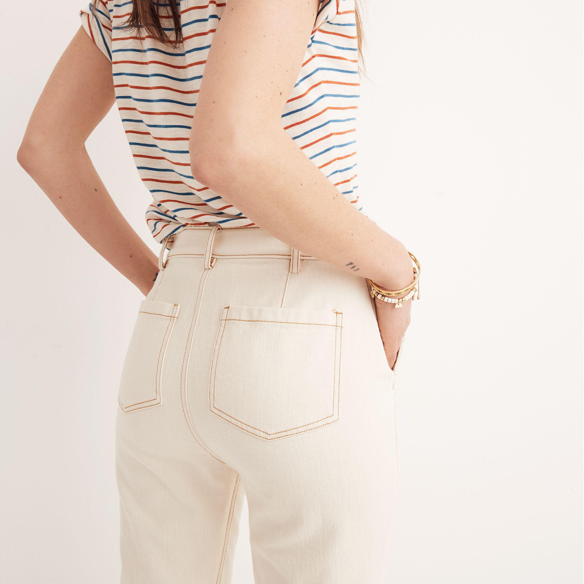 madewell tapered jeans