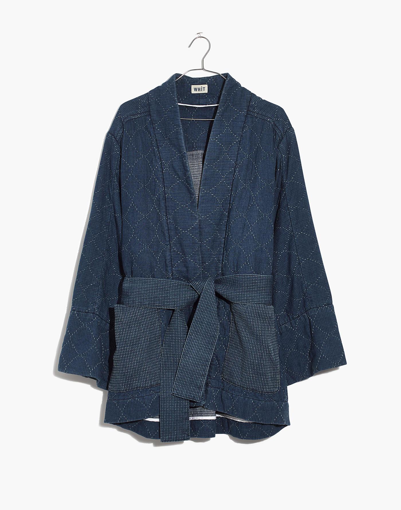 madewell denim wrap jacket