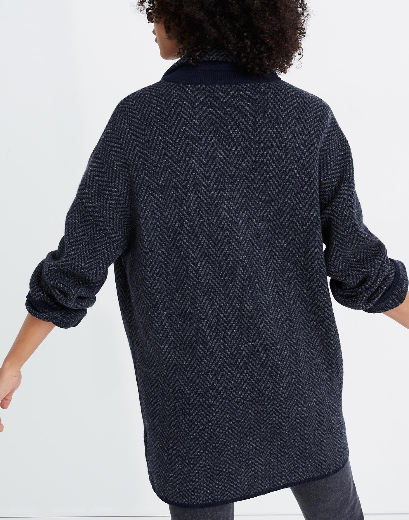 madewell sweater jacket