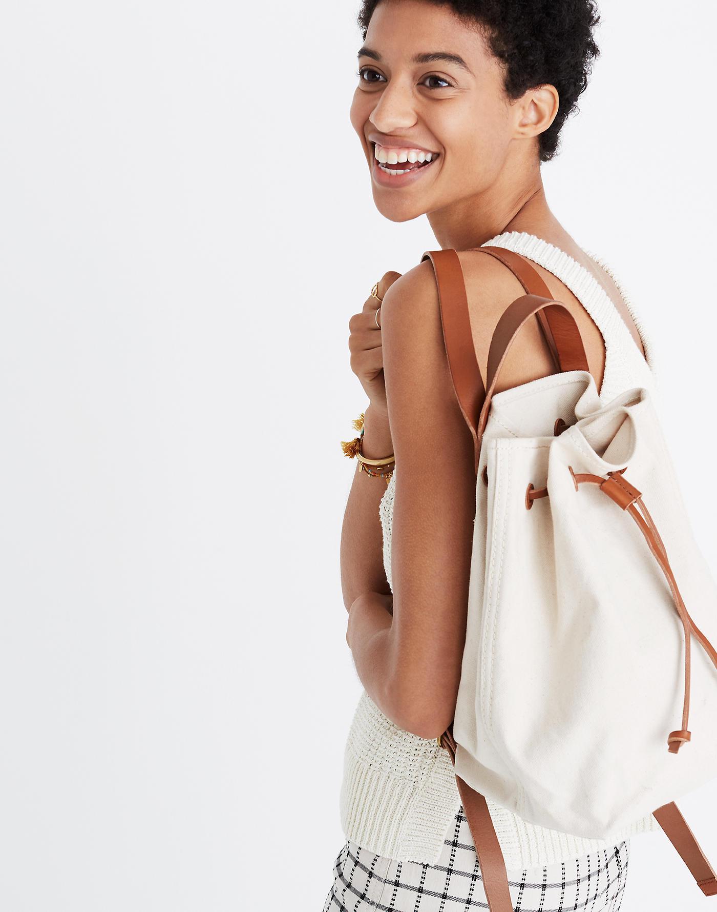 madewell backpack canvas