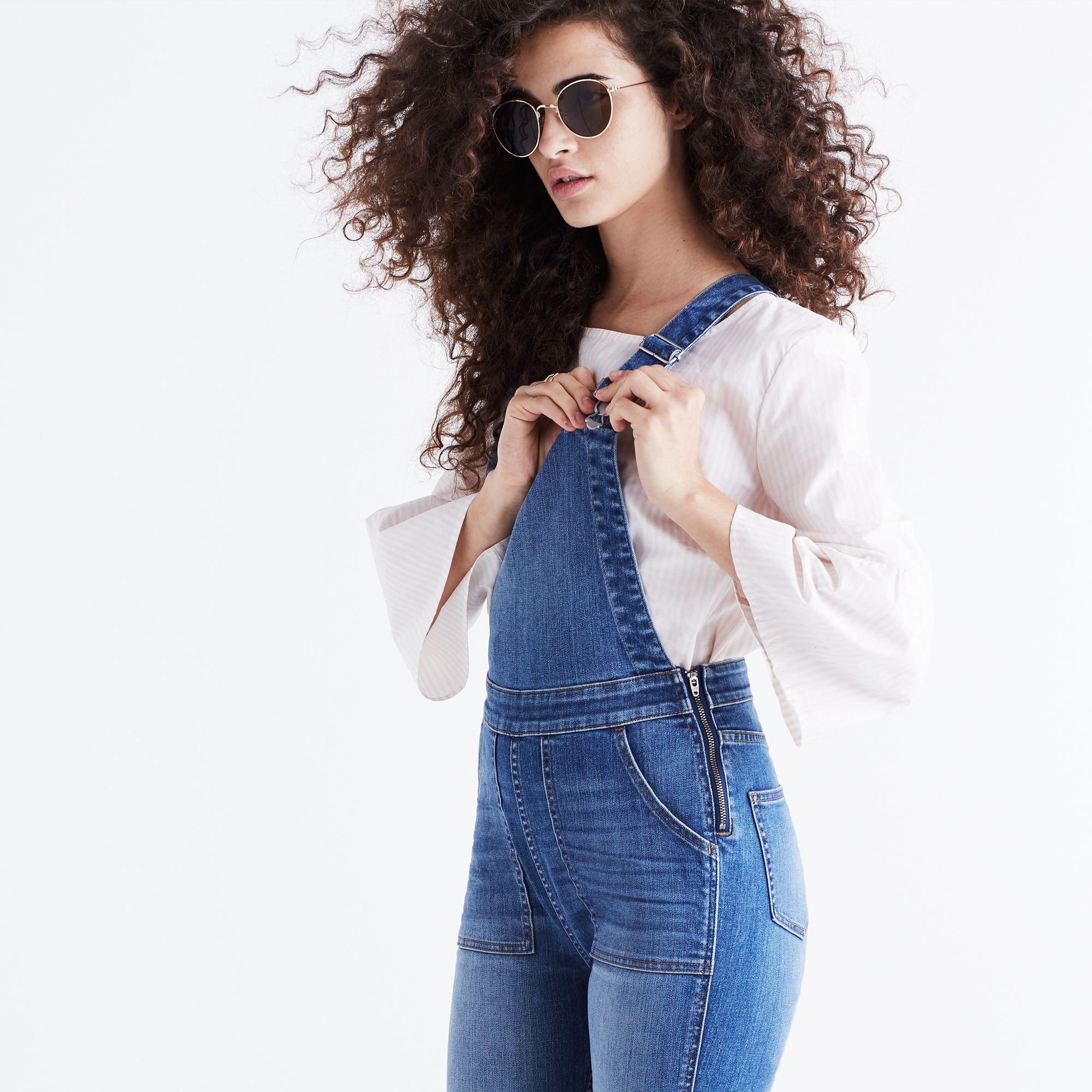 Madewell Denim Skinny Overalls: Drop 