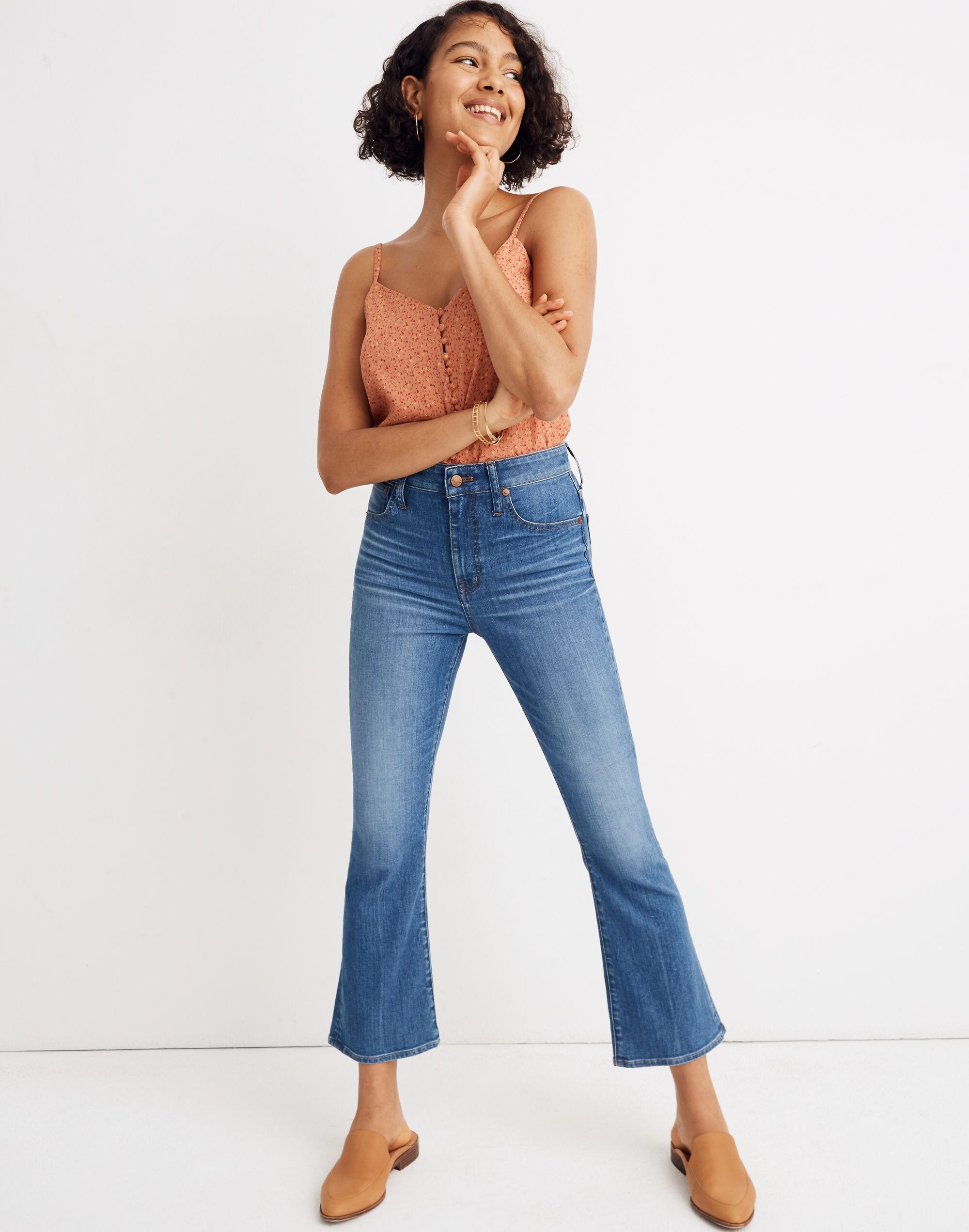 MW Tall Curvy Cali Demi-boot Jeans in Blue | Lyst UK