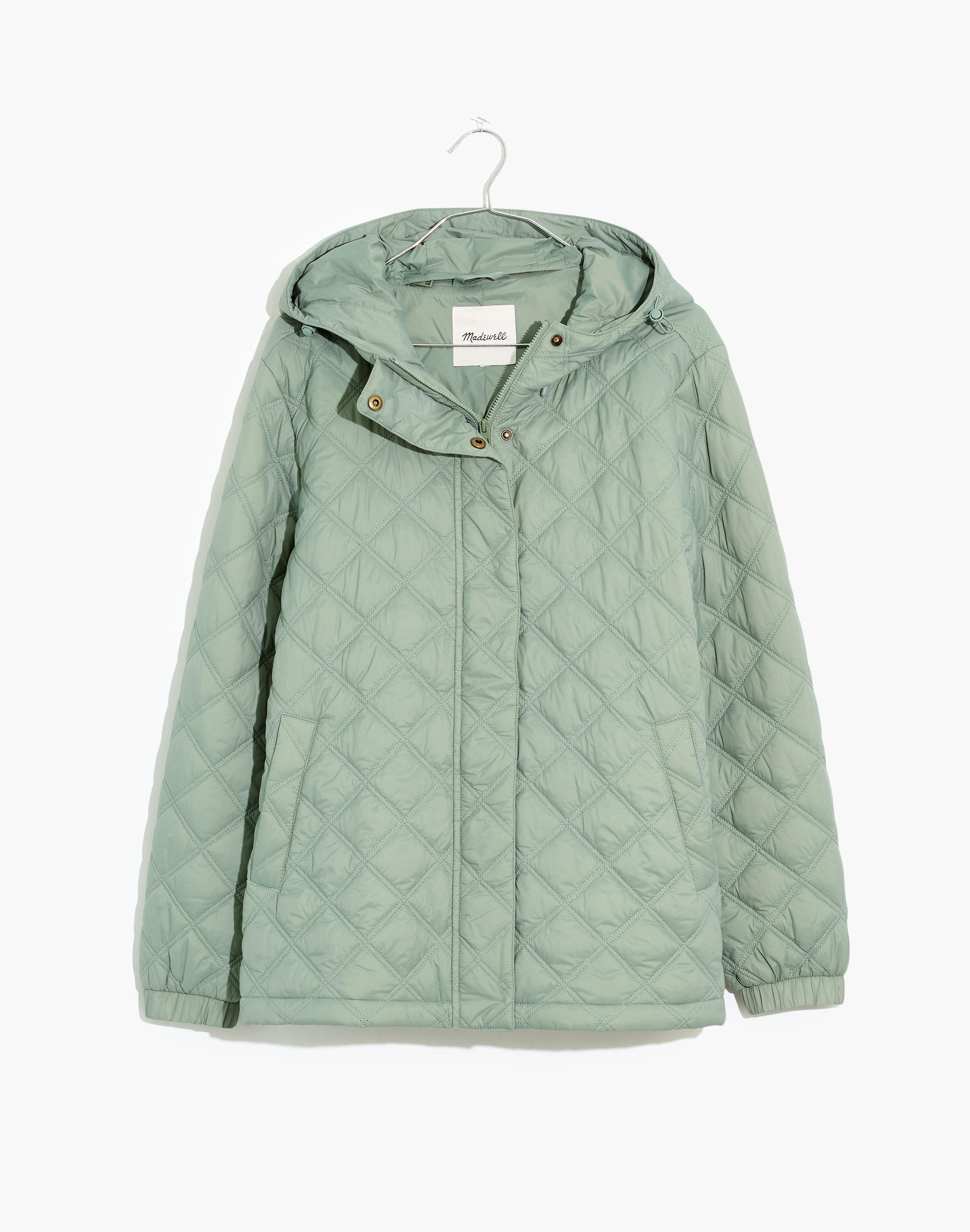 MW Airpuff Quilted Packable Puffer Jacket in Green | Lyst