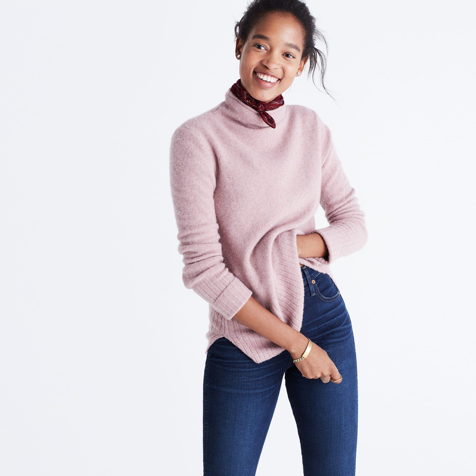 madewell donegal inland turtleneck sweater