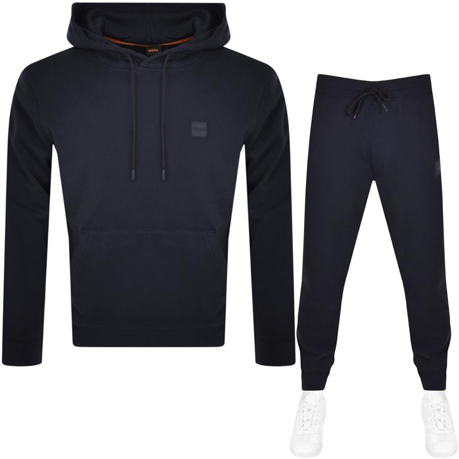 Mens boss tracksuit sale sale