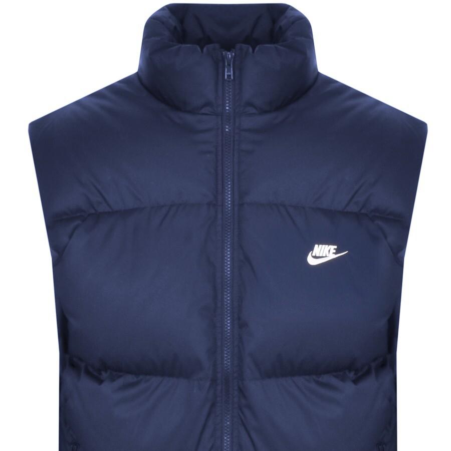 blue nike body warmer