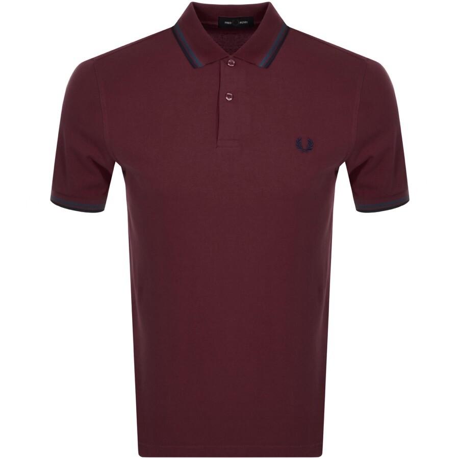 Fred Perry Cotton Twin Tipped Polo T 