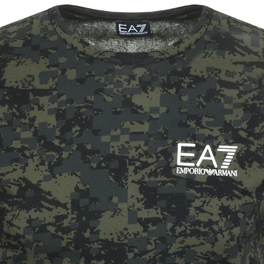 ea7 camo t shirt