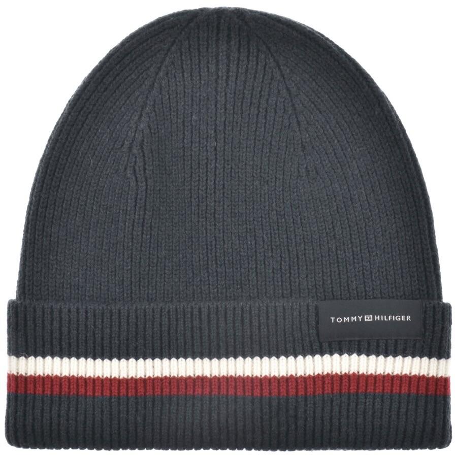 tommy hilfiger flag beanie