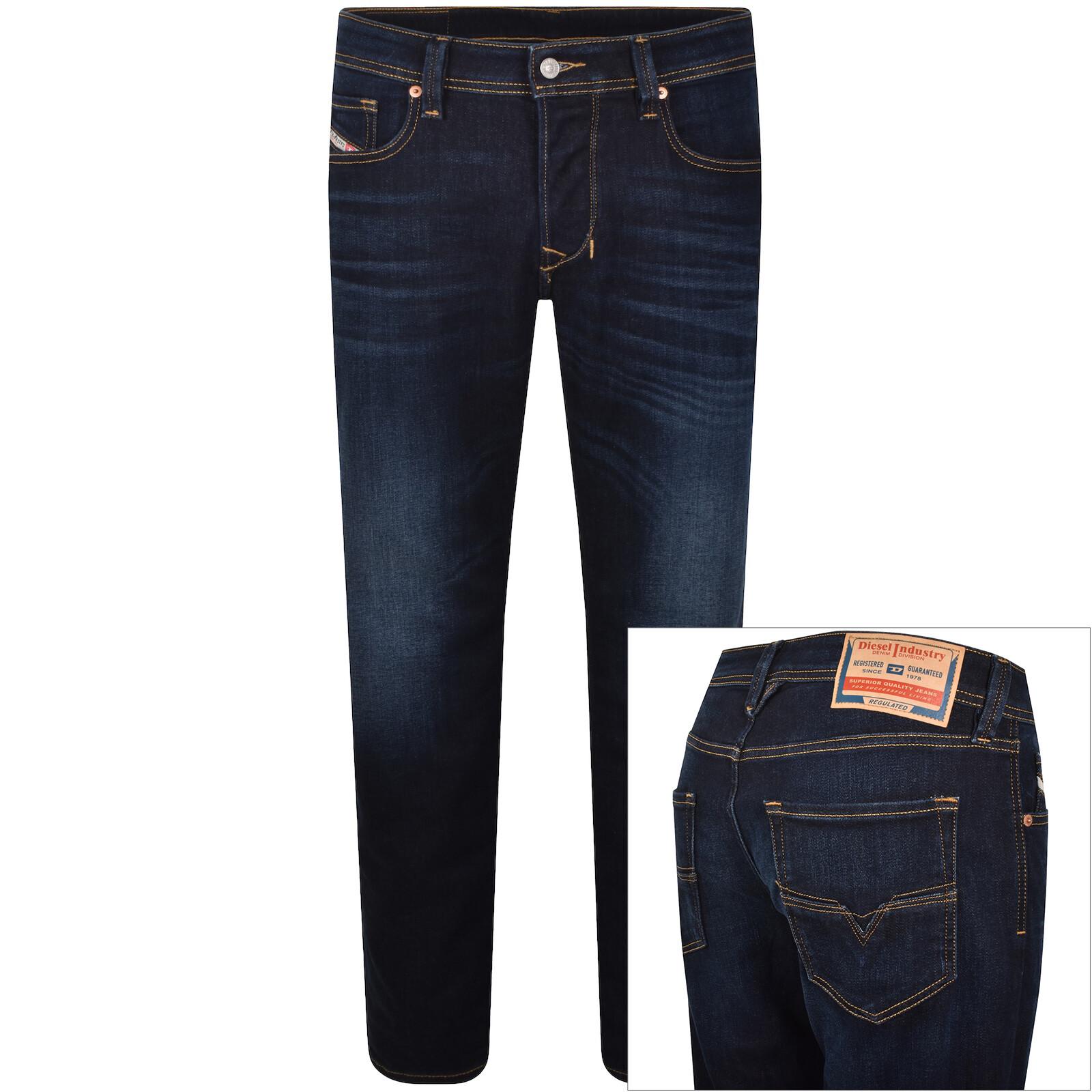 Jeans Diesel Larkee-Beex Destroy - Taille W29 L32, Coupe Regular Tapered, Neuf Avec étiquette