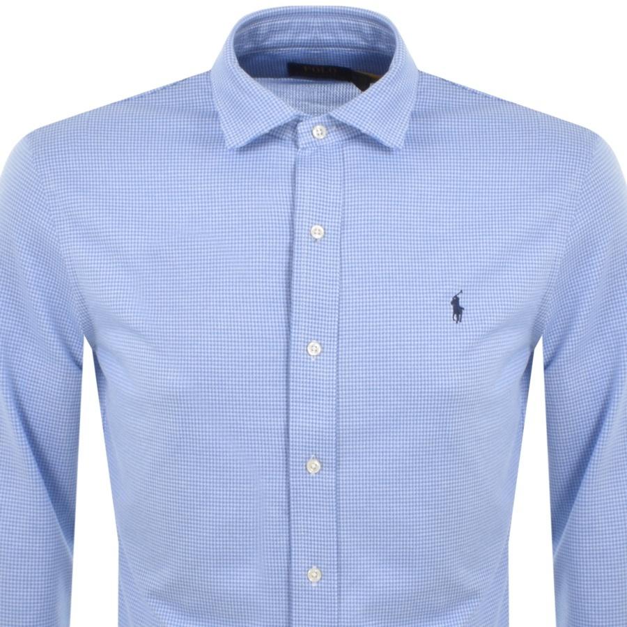 Ralph Lauren Long Sleeve Shirt in Blue for Men | Lyst