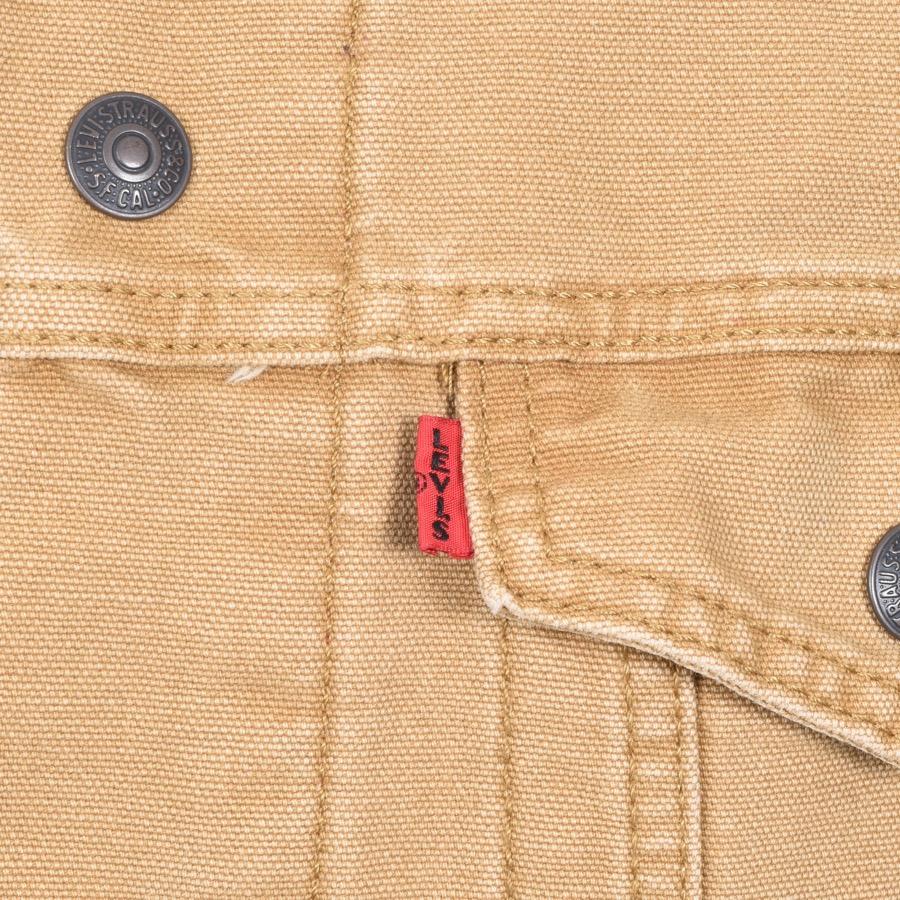 levi's x justin timberlake lined trucker jacket dijon canvas