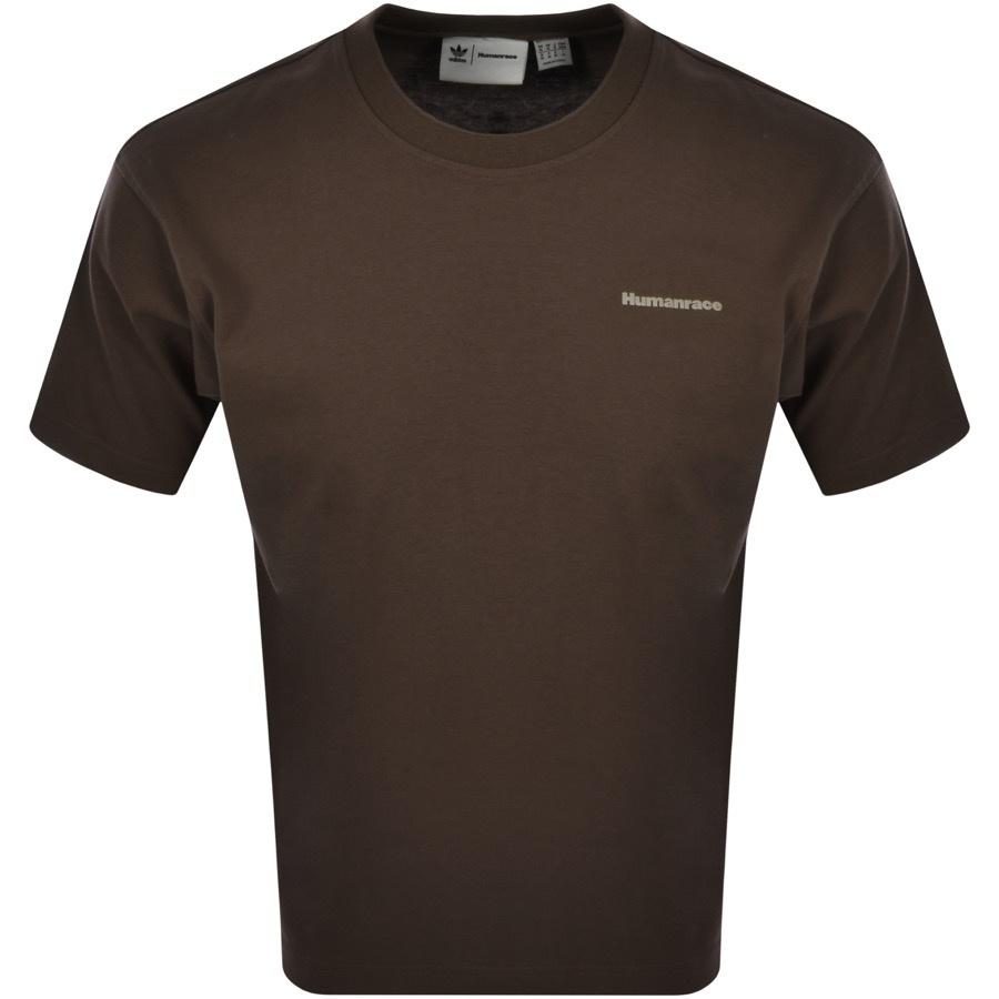 adidas Originals Adidas X Pharrell Williams Humanrace T Shirt in Brown for  Men | Lyst