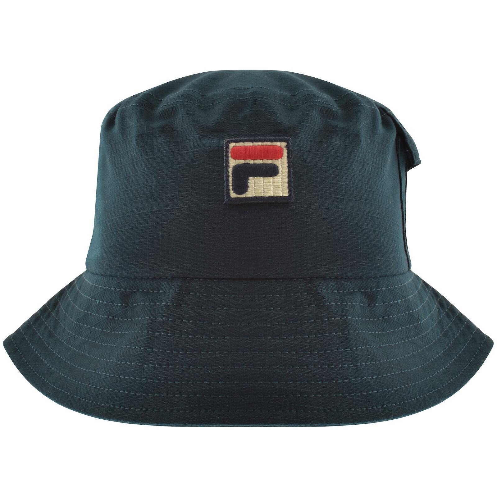 Black fila hat hot sale