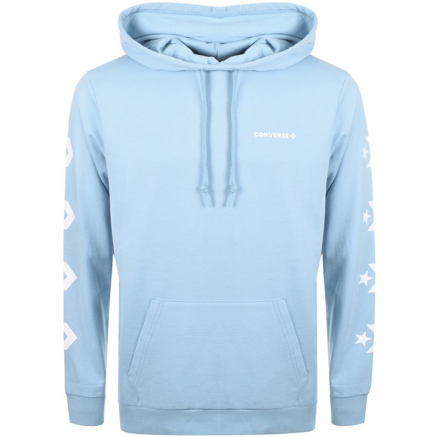 converse hoodie blue